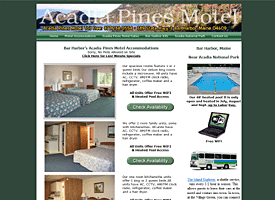 Motel Hotel website design services